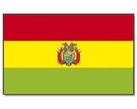 Bolivien Fahne gedruckt | 60 x 90 cm - Bild 1
