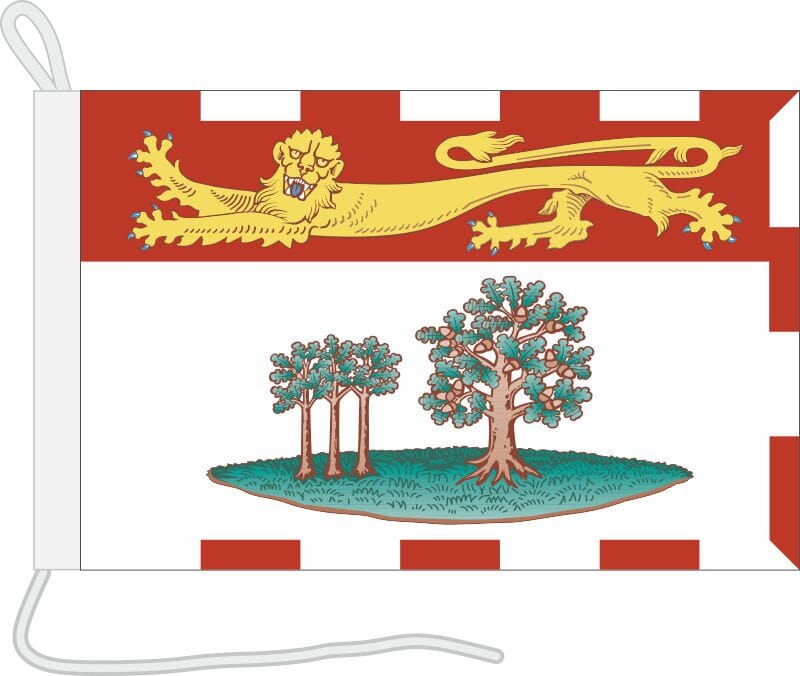 Prince Edward Island Bootsfahne | 30 x 45 cm - Bild 1