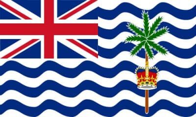 Britische Territorium im Indischen Ozean Fahne gedruckt | 90 x 150 cm - Bild 1