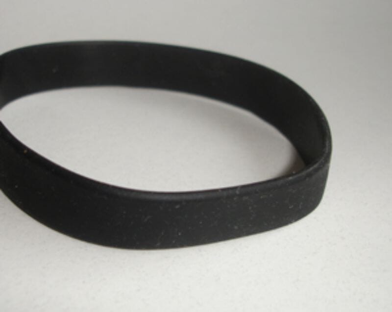 Silikon Armband schwarz - Bild 1