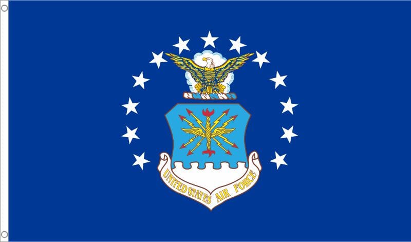 US Air Force Fahne gedruckt | 90 x 150 cm - Bild 1