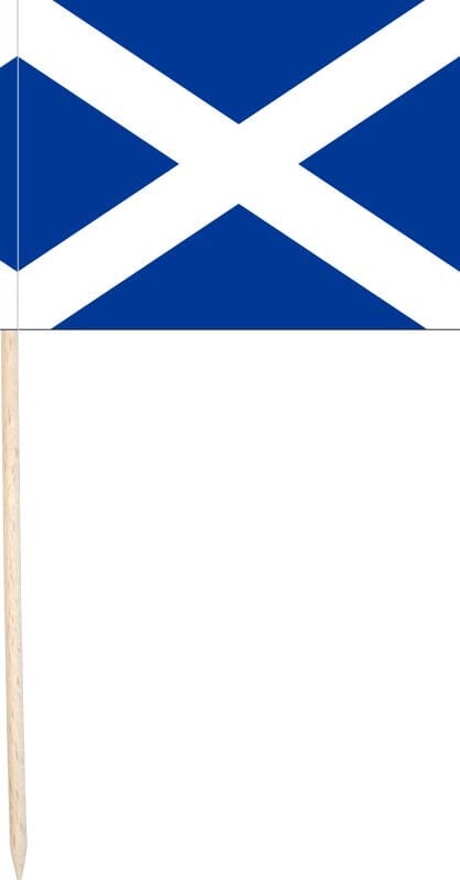 Mini-Fahnen Schottland Pack &agrave; 50 St&uuml;ck | 30 x 40 mm - Bild 1