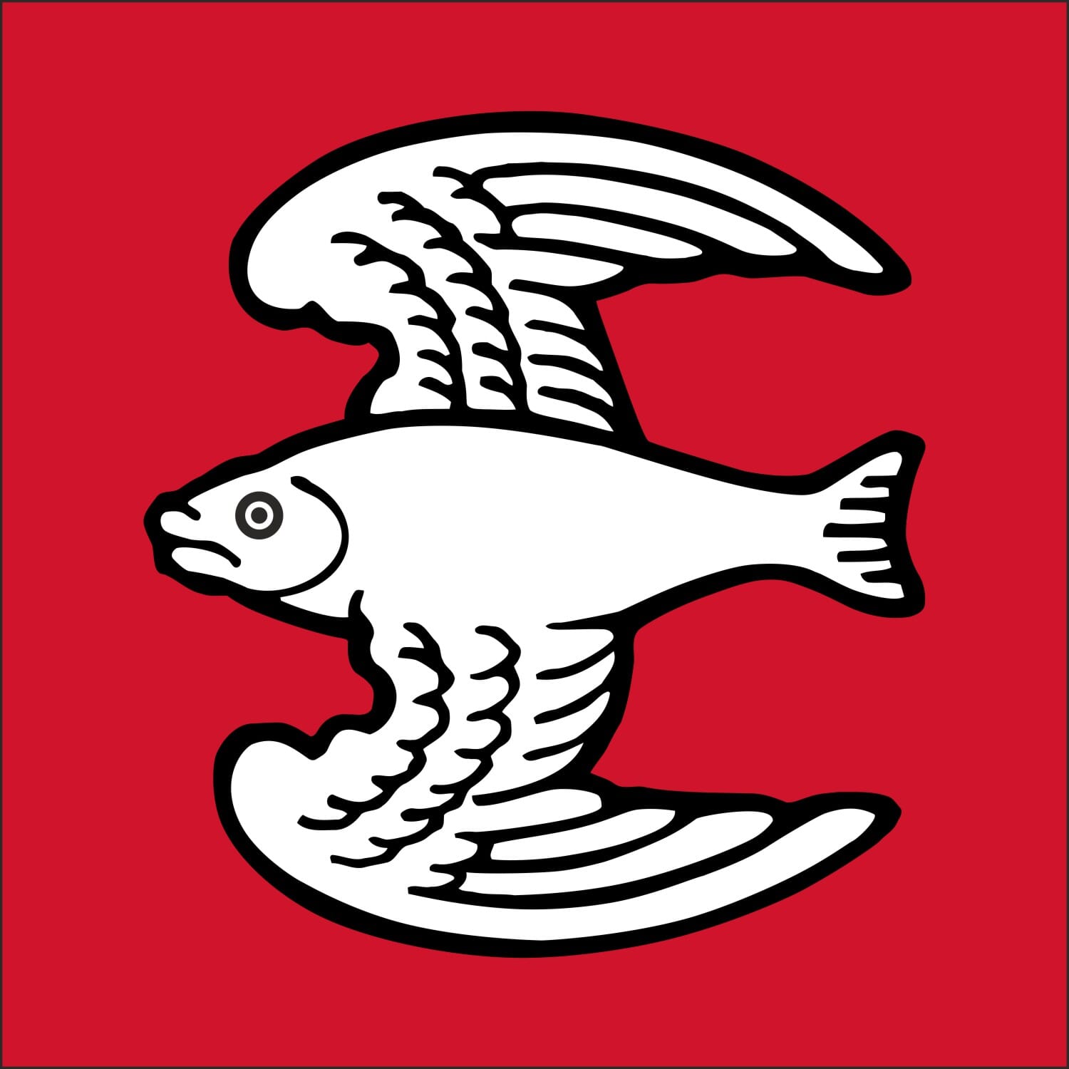 Fahne Gemeinde 4452 Itingen (BL) | 30 x 30 cm und Gr&ouml;sser - Bild 1