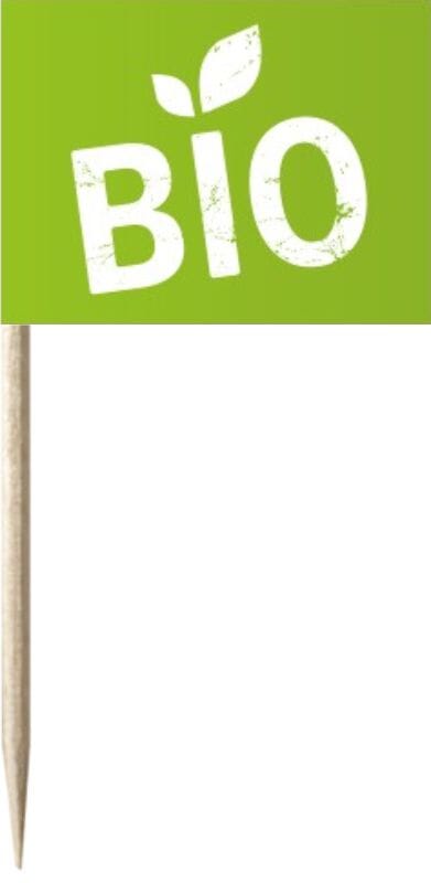 Mini-Fahnen Bio Pack &agrave; 50 St&uuml;ck | 30 x 40 mm - Bild 1
