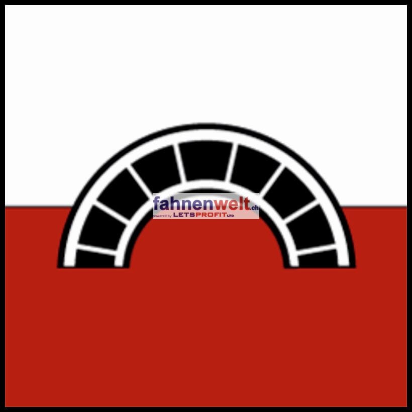 Fahne Gemeinde 1026 Denges (VD) | 30 x 30 cm und Gr&ouml;sser - Bild 1