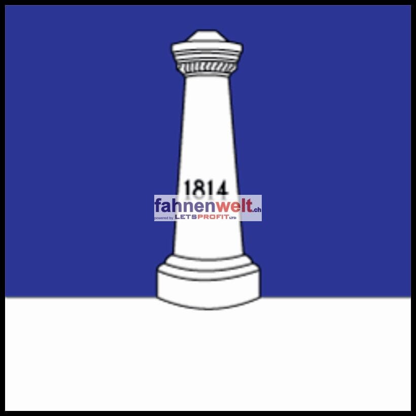 Fahne Gemeinde 1223 Cologny (GE) | 30 x 30 cm und Gr&ouml;sser - Bild 1