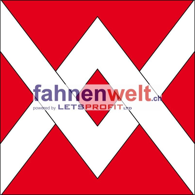 Fahne Gemeinde 3065 Bolligen (BE) | 30 x 30 cm und Gr&ouml;sser - Bild 1