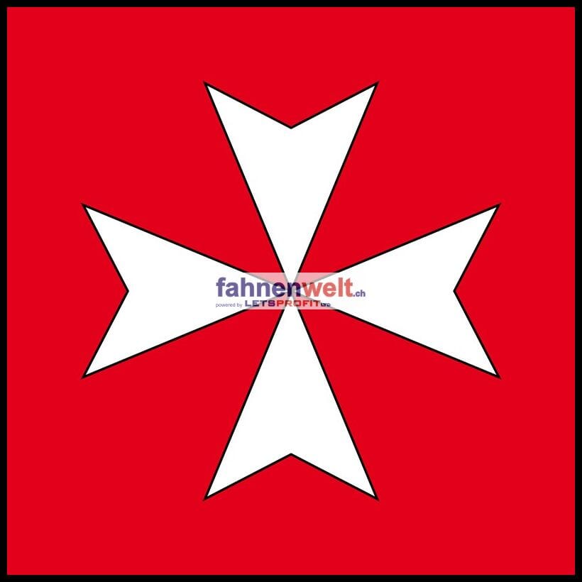 Fahne Gemeinde 1257 Bardonnex (GE) | 30 x 30 cm und Gr&ouml;sser - Bild 1