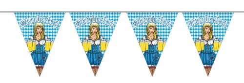 Wimpelkette aus Kunststoff Motiv "Madl" | ca. 10 m - Bild 1