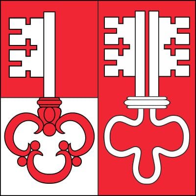 Fahne Unterwalden | 30 x 30 cm und Gr&ouml;sser - Bild 1