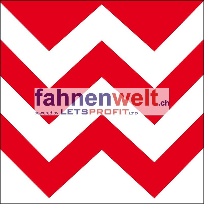 Fahne Gemeinde 3512 Walkringen (BE) | 30 x 30 cm und Gr&ouml;sser - Bild 1