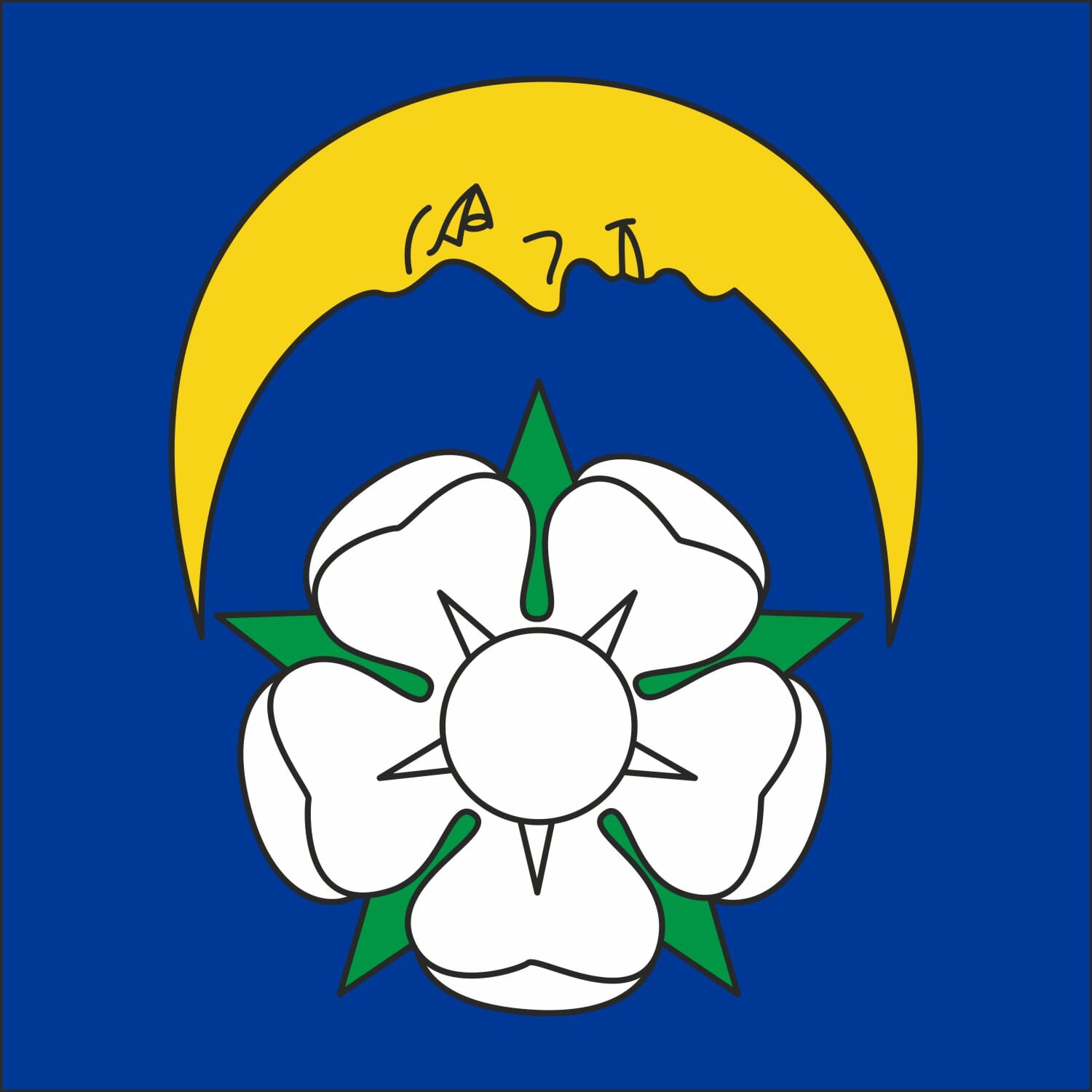 Fahne Gemeinde 8173 Neerach (ZH) | 30 x 30 cm und Gr&ouml;sser - Bild 1