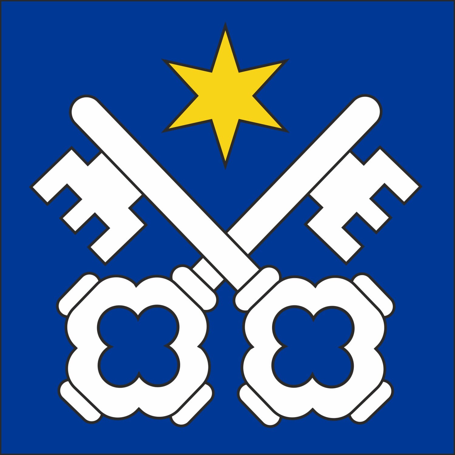 Fahne Gemeinde 4950 Huttwil (BE) | 30 x 30 cm und Gr&ouml;sser - Bild 1