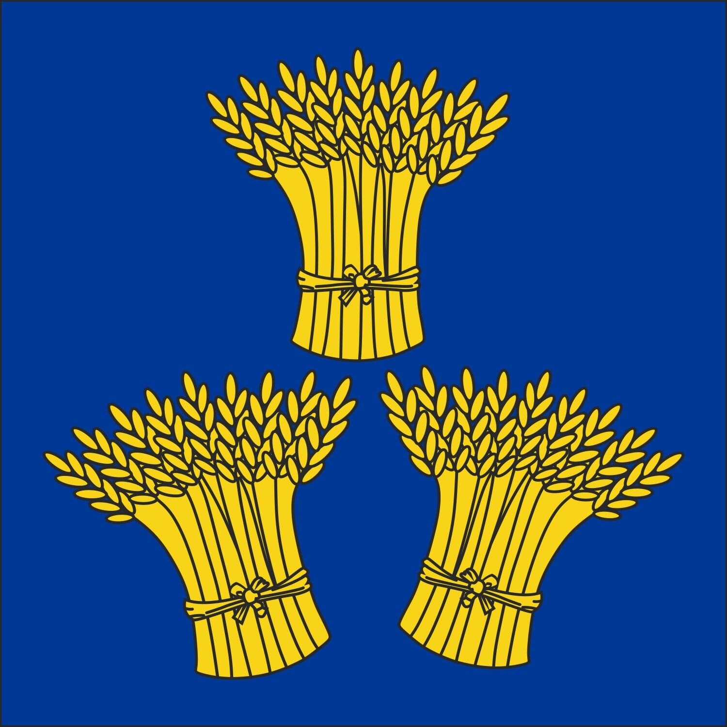 Fahne Gemeinde 6064 Kerns (OW) | 30 x 30 cm und Gr&ouml;sser - Bild 1