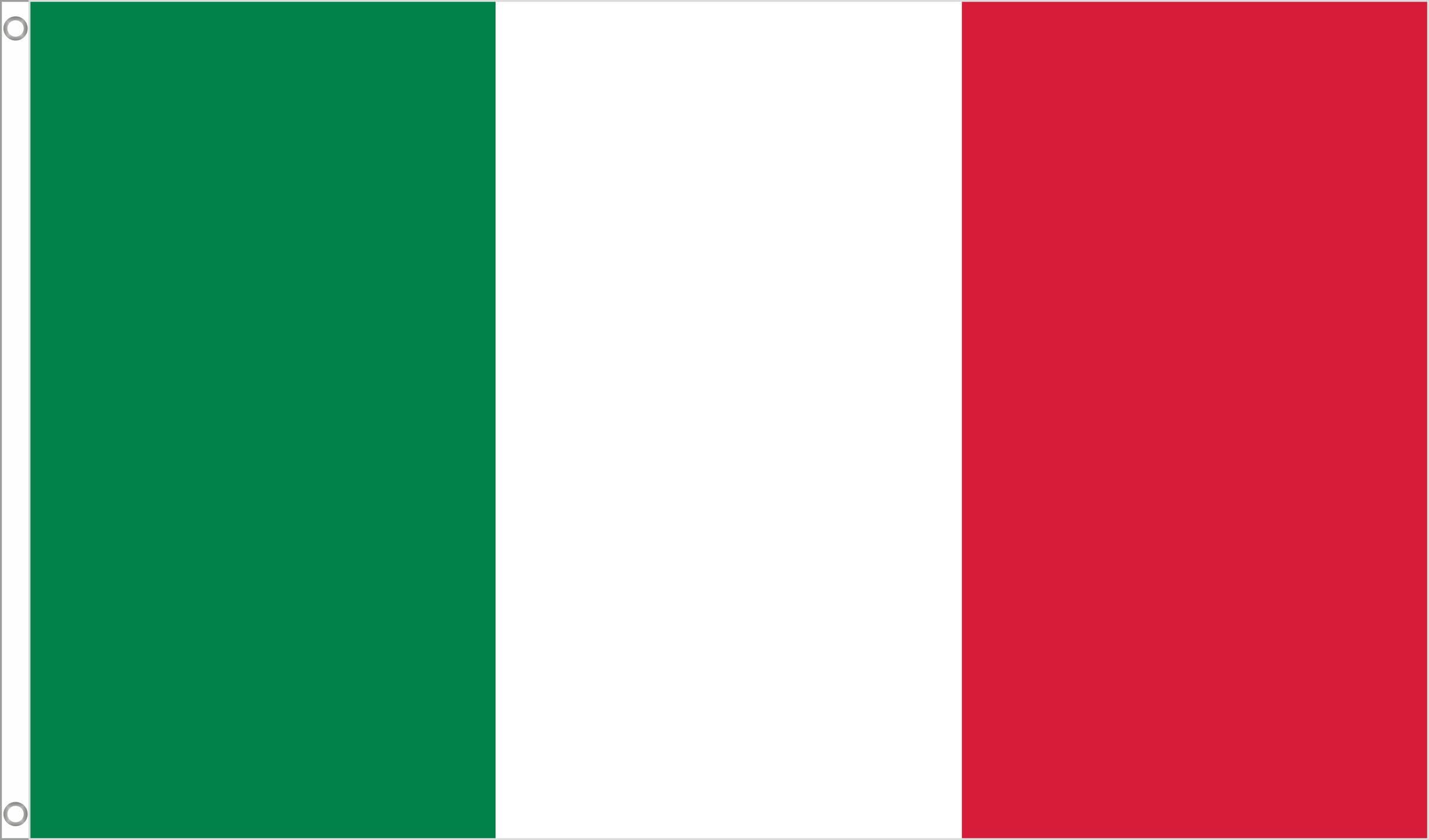 Italien Fahne gedruckt | 90 x 150 cm - Bild 1
