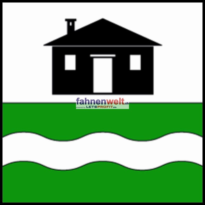 Fahne Gemeinde 1290 Chavannes-des-Bois (VD) | 30 x 30 cm und Gr&ouml;sser - Bild 1