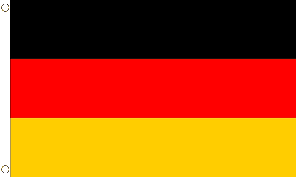 Fan-Set Deutschland mit 2 Tischflaggen, 50 Mini-Fahnen, 10 Holzsockeln und Fahne 60 x 90 cm - Bild 2