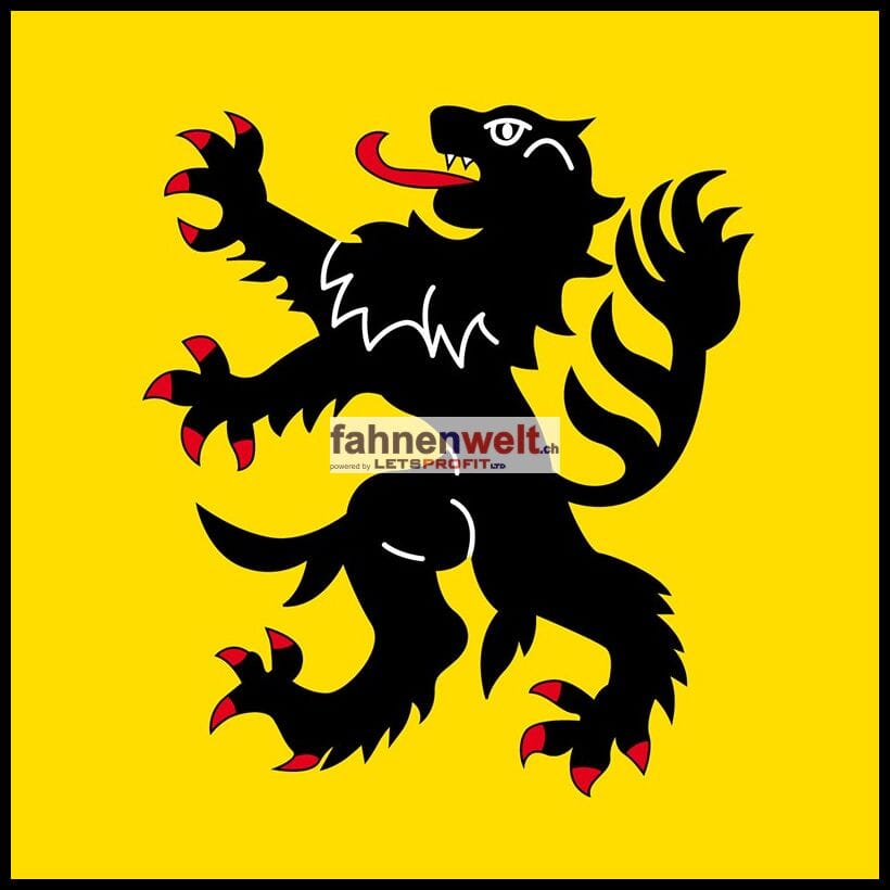 Fahne Gemeinde 3937 Baltschieder (VS) | 30 x 30 cm und Gr&ouml;sser - Bild 1