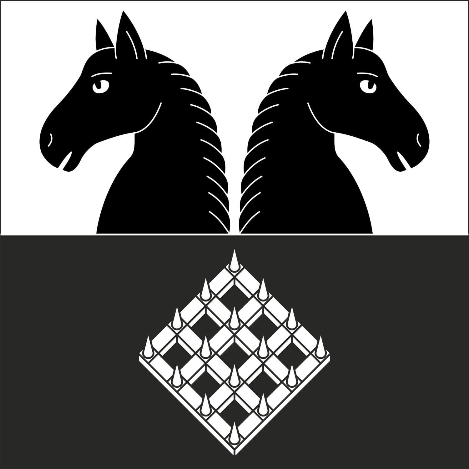 Fahne Gemeinde 4543 Deitingen (SO) | 30 x 30 cm und Gr&ouml;sser - Bild 1