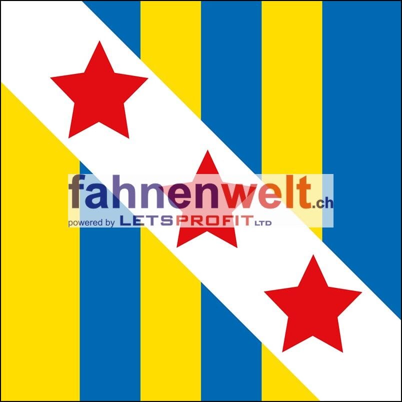 Fahne Gemeinde 2612 Cormoret (BE) | 30 x 30 cm und Gr&ouml;sser - Bild 1