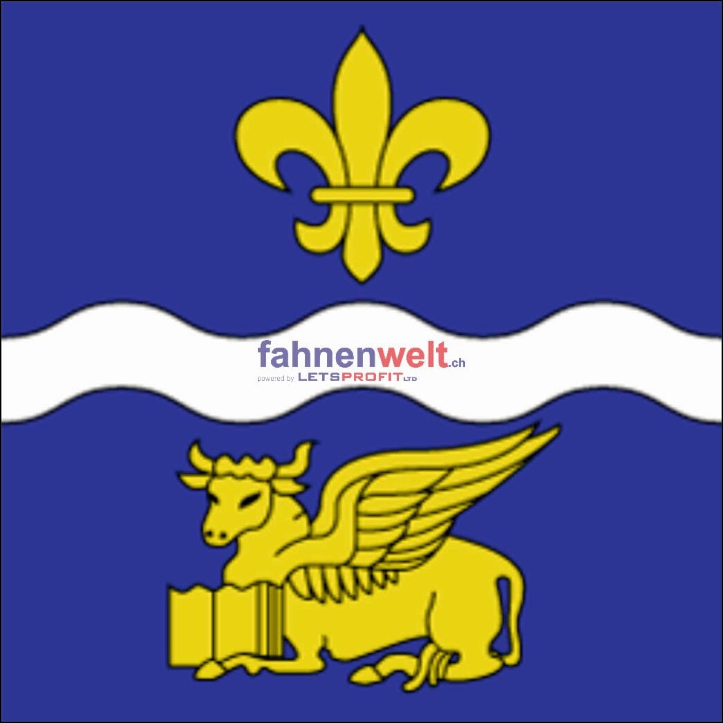 Fahne Gemeinde 6715 Dongio Ehemalige Gemeinde (TI) | 30 x 30 cm und Gr&ouml;sser - Bild 1