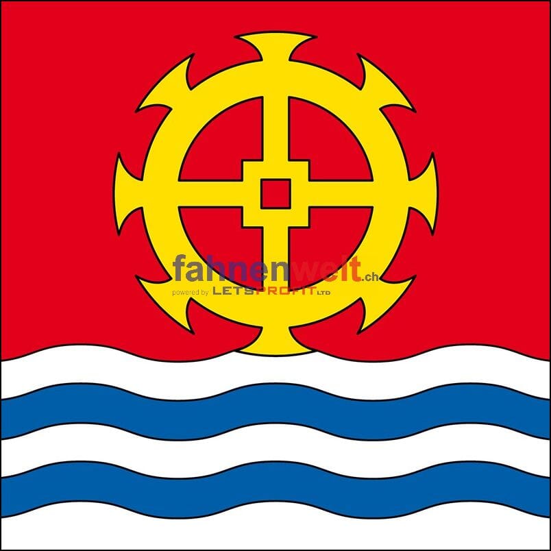 Fahne Gemeinde 6528 Camorino (TI) | 30 x 30 cm und Gr&ouml;sser - Bild 1