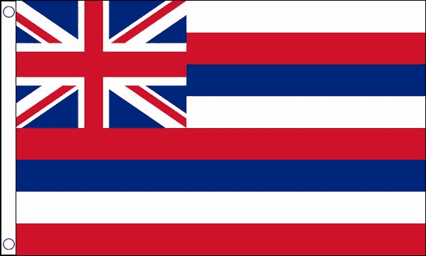Hawaii gedruckt im Querformat | 90 x 150 cm - Bild 1