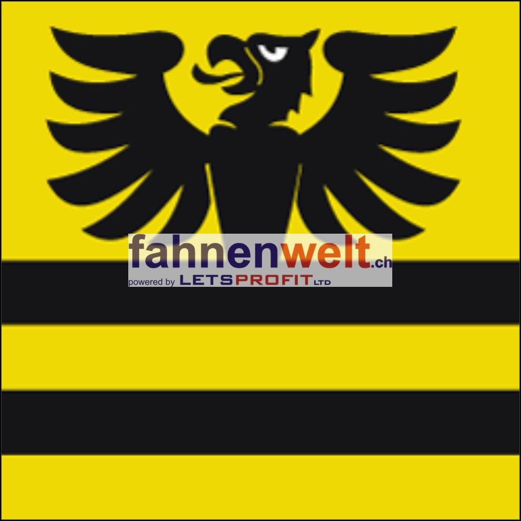 Fahne Gemeinde 3303 Ballmoos Ehemalige Gemeinde (BE) | 30 x 30 cm und Gr&ouml;sser - Bild 1