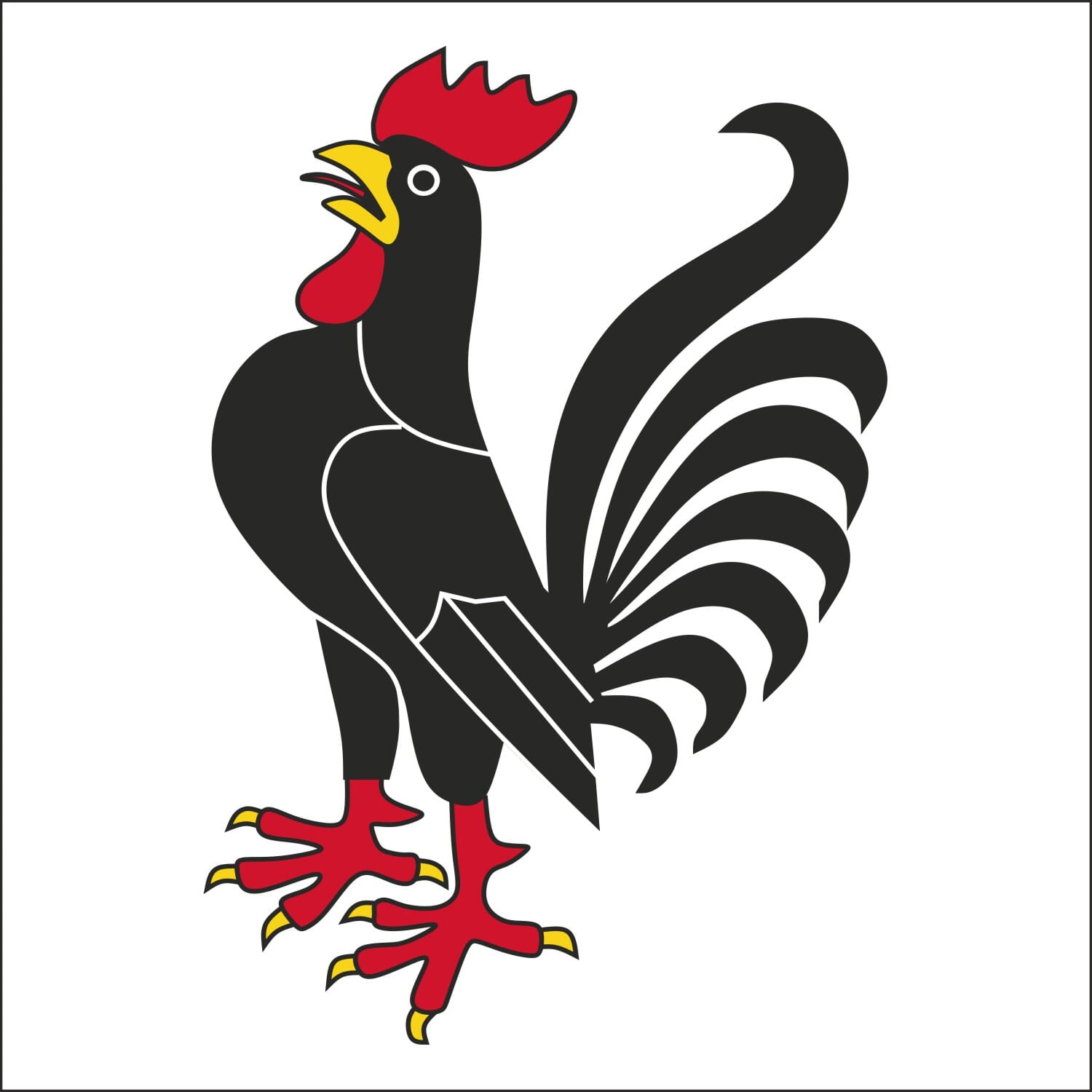 Fahne Gemeinde 7545 Guarda (GR) | 30 x 30 cm und Gr&ouml;sser - Bild 1