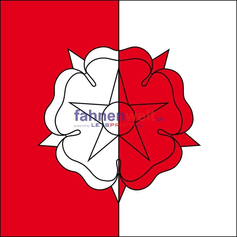 Fahne Gemeinde 2023 Gorgier Ehemalige Gemeinde (NE) | 30 x 30 cm und Gr&ouml;sser - Bild 1
