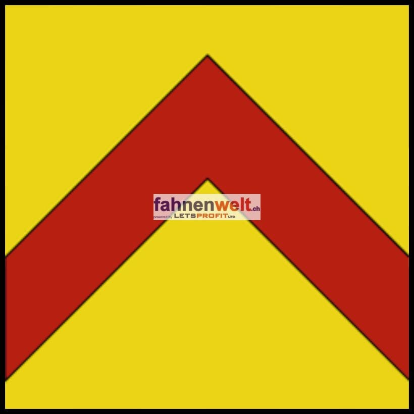 Fahne Gemeinde 1031 Mex (VD) | 30 x 30 cm und Gr&ouml;sser - Bild 1