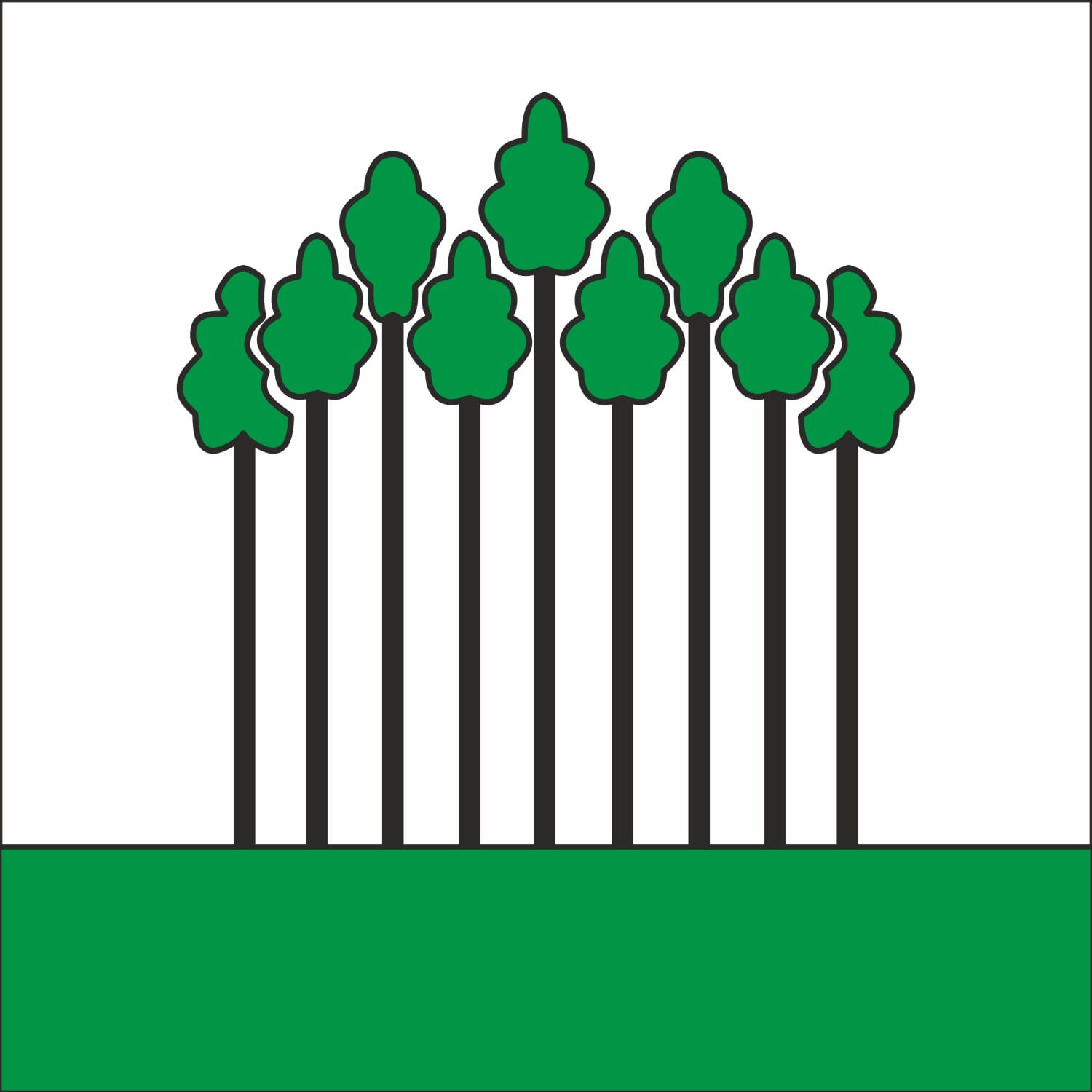 Fahne Gemeinde 8525 Neunforn (TG) | 30 x 30 cm und Gr&ouml;sser - Bild 1