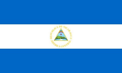Nicaragua Fahne gedruckt | 60 x 90 cm - Bild 1