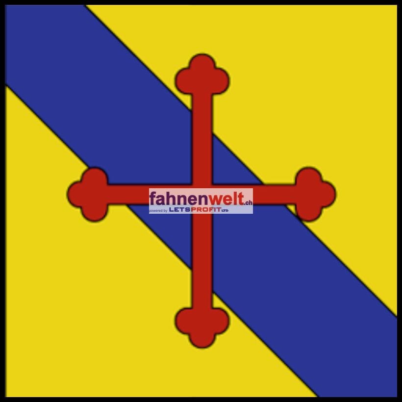 Fahne Gemeinde 1036 Sullens (VD) | 30 x 30 cm und Gr&ouml;sser - Bild 1