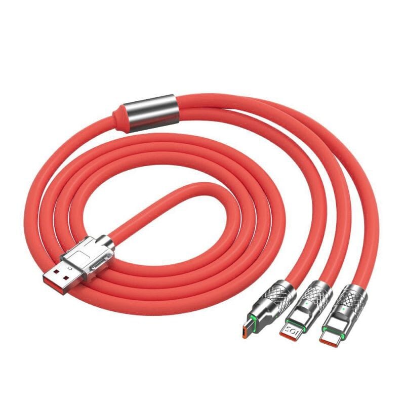 USB 3 in 1 Universalladekabel in verschiedenen Farben - Bild 2
