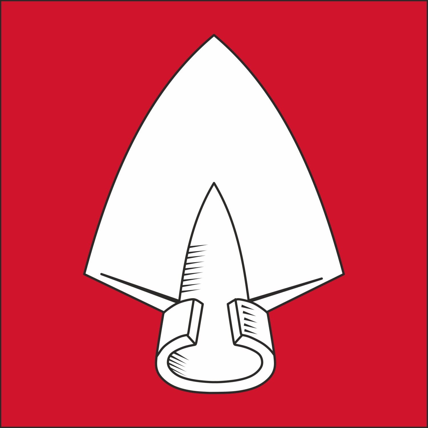 Fahne Gemeinde 8235 Lohn (SH) | 30 x 30 cm und Gr&ouml;sser - Bild 1