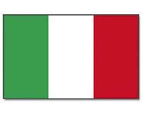 Italien Hissfahne gedruckt im Querformat | 90 x 150 cm - Bild 1