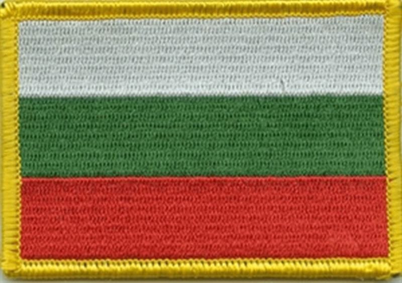 Patch Sticker zum aufb&uuml;geln Bulgarien | 5.5 x 9 cm - Bild 1