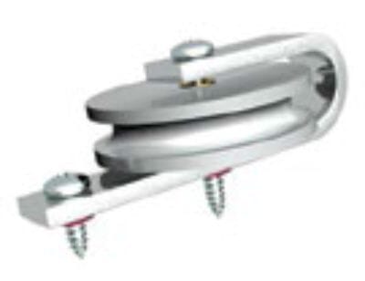 Umlenkrolle f&uuml;r Stahlseil aus Aluminium - Bild 1