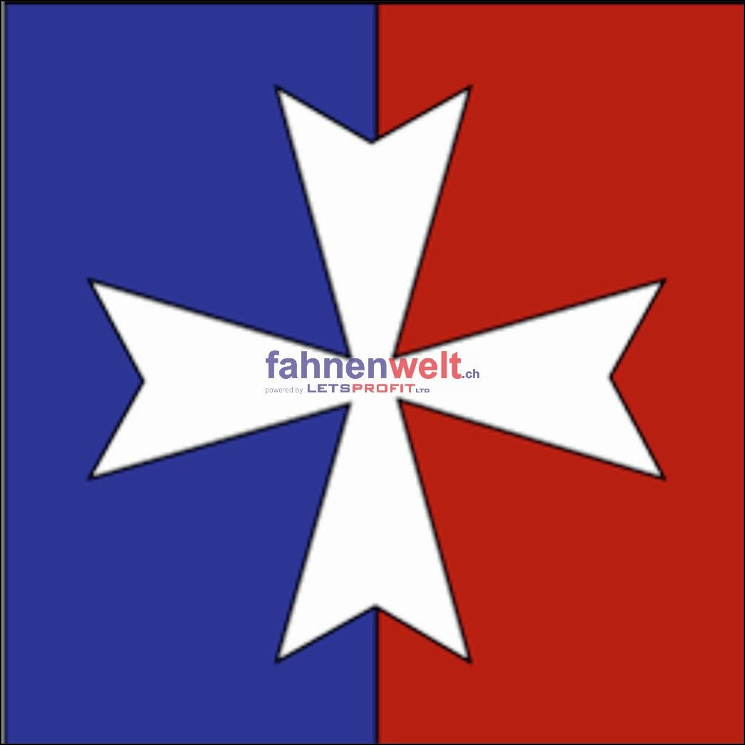 Fahne Gemeinde 6594 Contone Ehemalige Gemeinde (TI) | 30 x 30 cm und Gr&ouml;sser - Bild 1