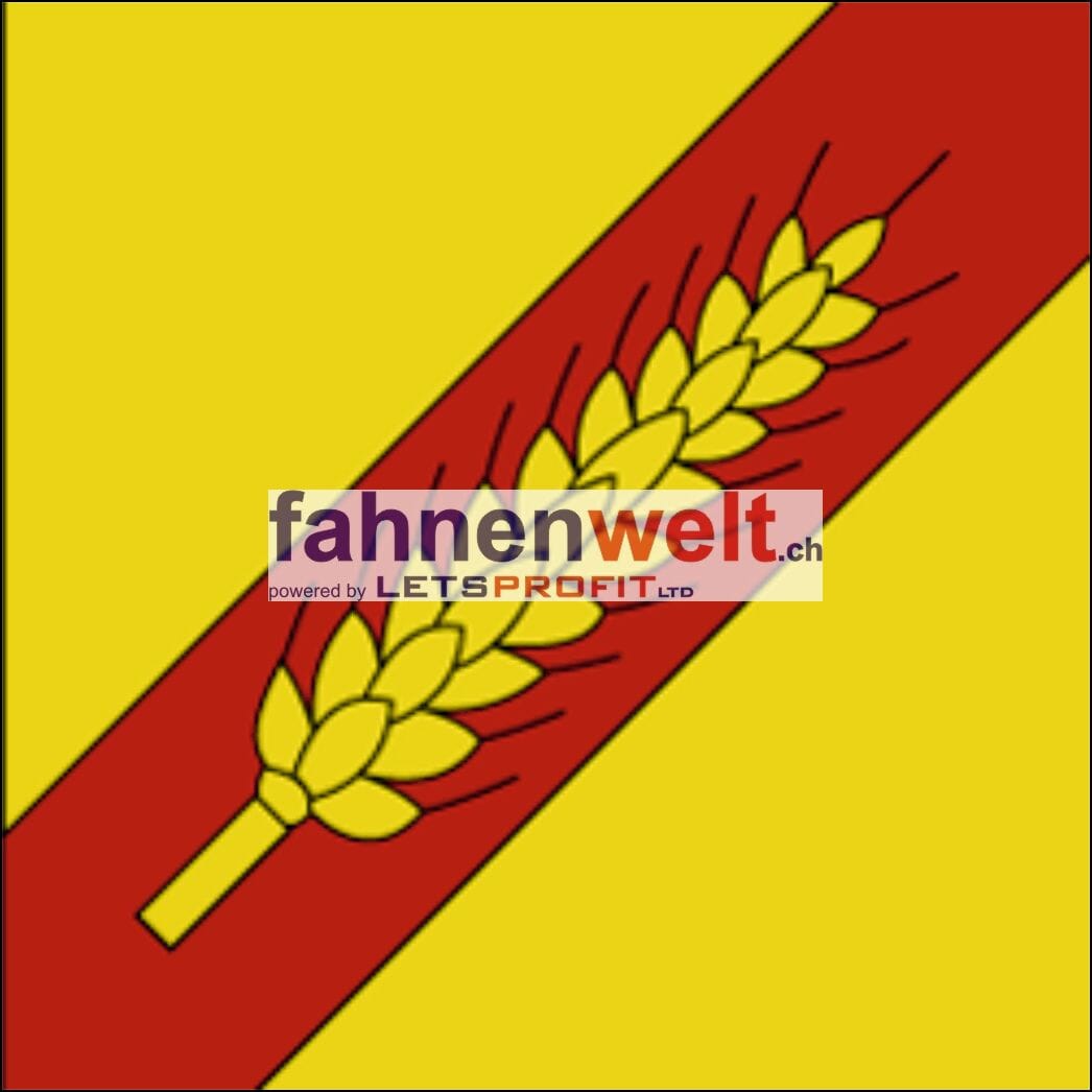 Fahne Gemeinde 4574 Nennigkofen Ehemalige Gemeinde (SO) | 30 x 30 cm und Gr&ouml;sser - Bild 1