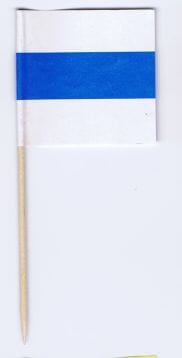 Mini-Fahnen Zug Pack &agrave; 100 St&uuml;ck | 40 x 40 mm - Bild 1