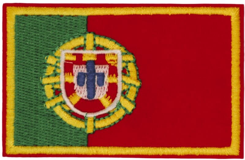 Patch Sticker zum aufb&uuml;geln Portugal | 5.5 x 9 cm - Bild 2