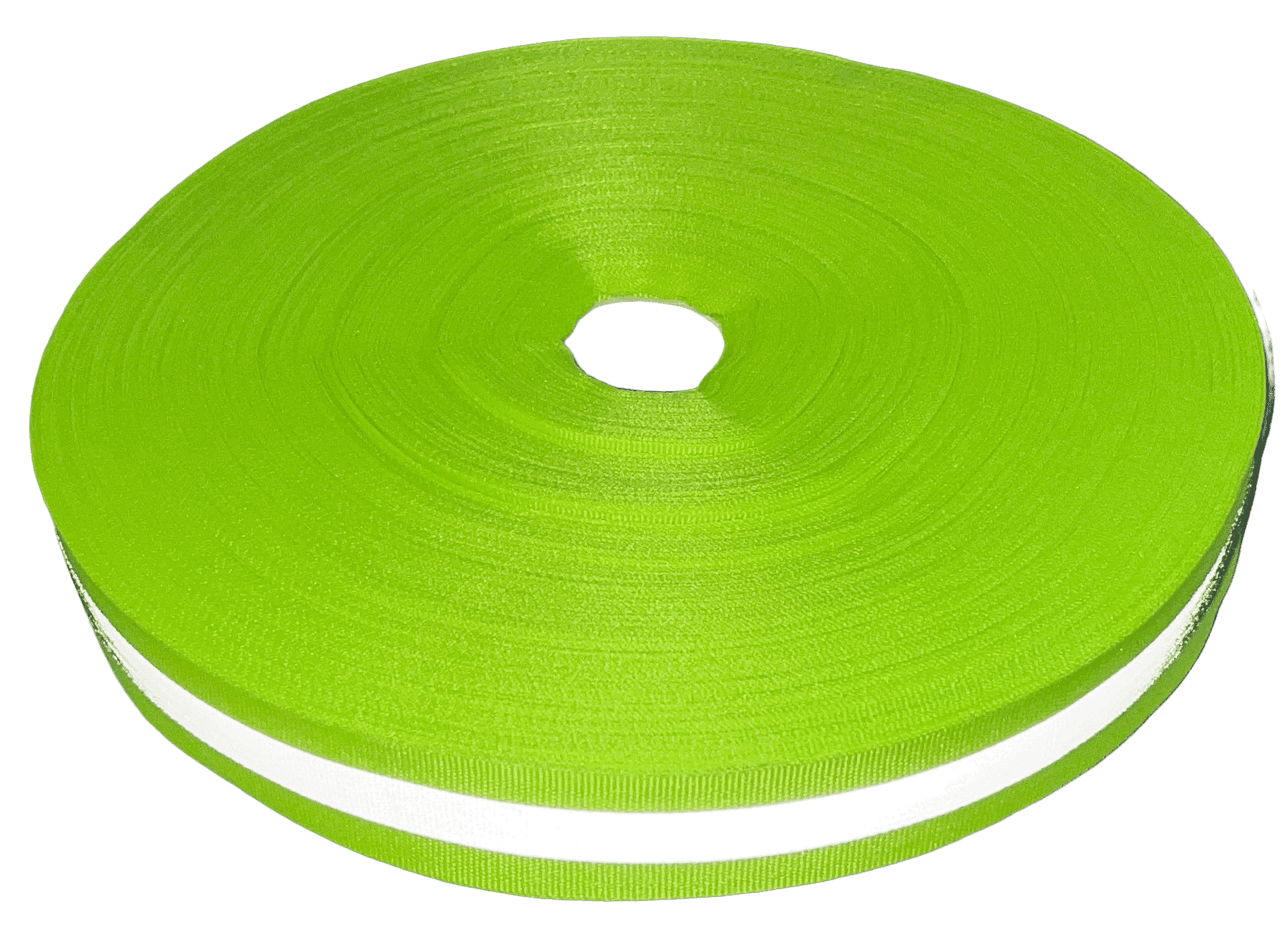Reflektierendes Band zum Aufn&auml;hen gelb 5 cm mit 1.5 cm Reflektorstreifen Meterware - Bild 2