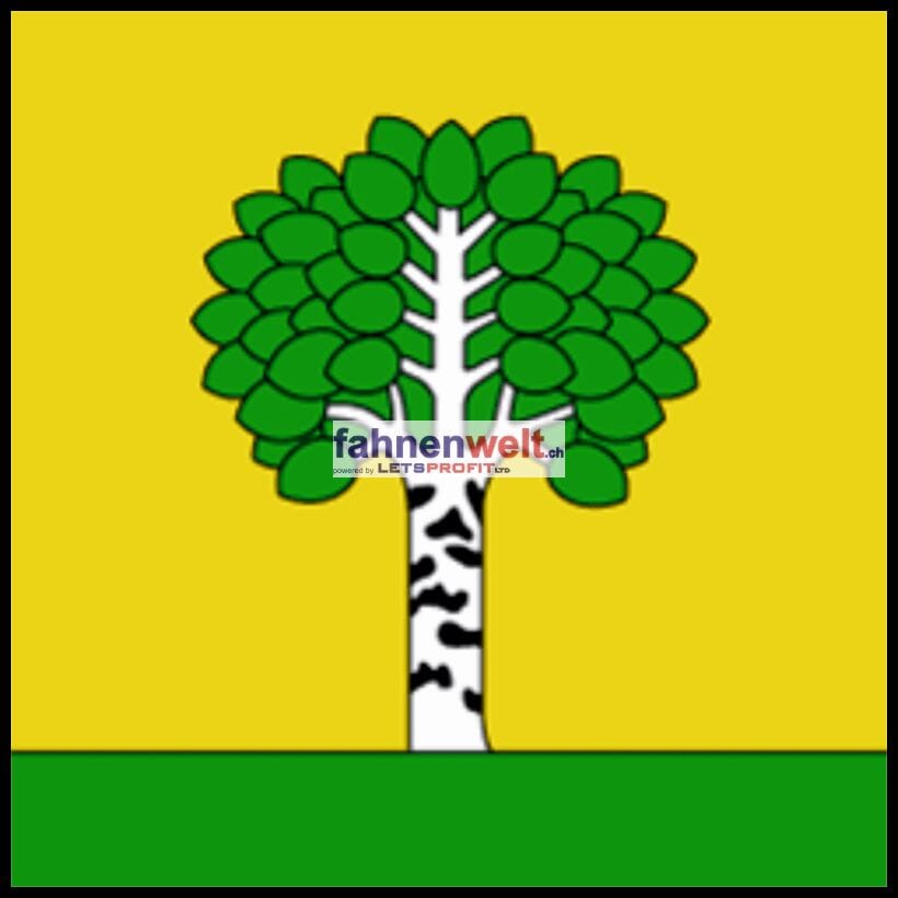Fahne Gemeinde 1699 Bouloz Ehemalige Gemeinde (FR) | 30 x 30 cm und Gr&ouml;sser - Bild 1
