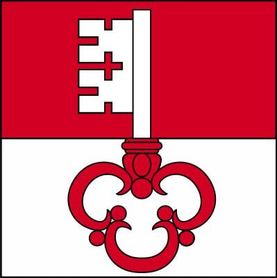 50% Fahne Obwalden (OW) gedruckt | 150 x 150 cm | Multi-Flag - Bild 1