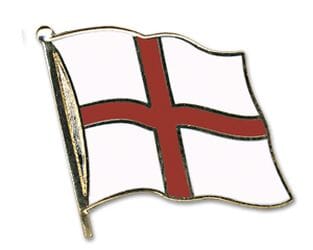 Flaggen Pin England geschwungen | ca. 20 mm - Bild 1