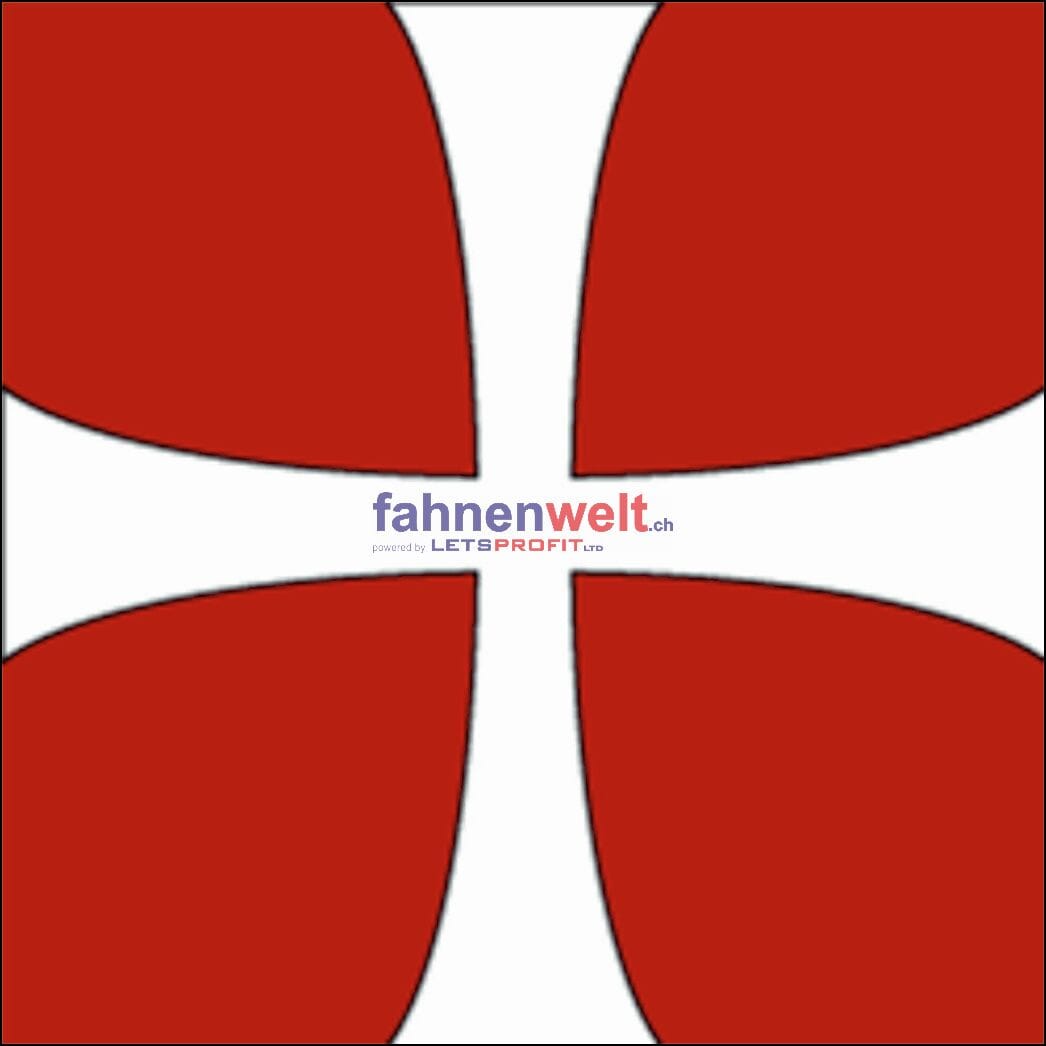 Fahne Gemeinde 8596 M&uuml;nsterlingen (TG) | 30 x 30 cm und Gr&ouml;sser - Bild 1