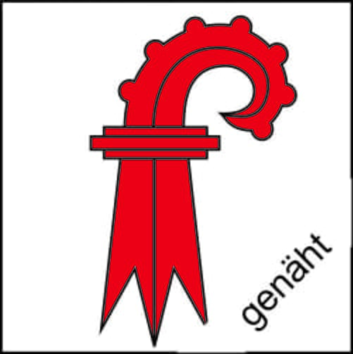 Fahne Basel-Land BL gen&auml;ht / appliziert | 350 x 350 cm - Bild 1