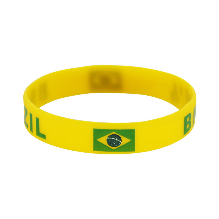 Silikonarmband Brasilien | 12 mm - Bild 1